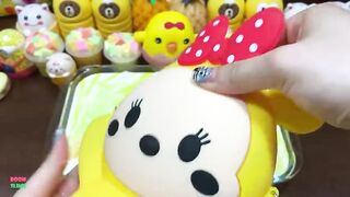 SPECIAL YELLOW - Mixing Random Things Into Glossy Slime ! Satisfying Slime Videos #1148
