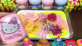 Mixing Random Things Into Glossy Slime ! Satisfying Slime Videos #1141