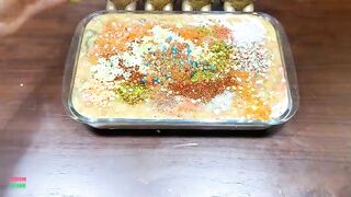 SPECIAL GOLD SLIME - Mixing Random Things Into Glossy Slime ! Satisfying Slime Videos #1136