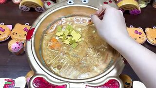 SERIES SPECIAL GOLD KITTY VS PEPPA PIG -  Mixing Random Things Into Slime ! Satisfying Slime #1134