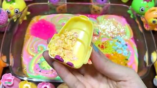Special Piping Bags Collection - Mixing Random Things Into Slime ! Satisfying Slime Smoothie #1124