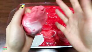 SPECIAL RED SLIME - Mixing Random Things Into Slime ! Satisfying Slime Videos #1084