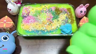 SPECIAL PET SLIME - Mixing Random Things Into Clear Slime ! Satisfying Slime Videos #1082