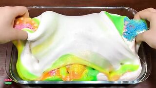Festival of Colors - Mixing Random Things Into Slime ! Satisfying Slime Videos #1080