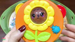 SPECIAL GOLD SLIME - Mixing Random Things Into Glossy Slime ! Satisfying Slime Videos #1079