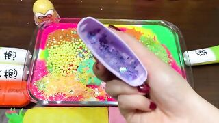 Festival of Colors - Mixing Random Things Into Slime ! Satisfying Slime Videos #1069