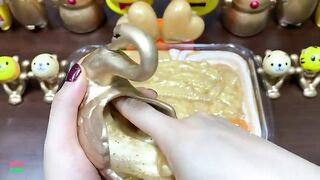 Special GOLD Slime - Mixing Random Things Into Slime ! Satisfying Slime Videos #1062