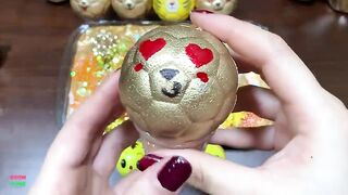 Special GOLD Slime - Mixing Random Things Into Slime ! Satisfying Slime Videos #1060