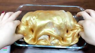 Special GOLD Slime - Mixing Random Things Into Slime ! Satisfying Slime Videos #1060