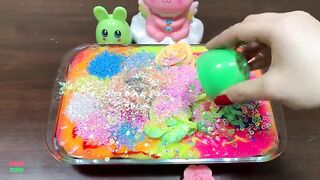 Festival of Colors - Mixing Random Things Into Slime ! Satisfying Slime Videos #1042