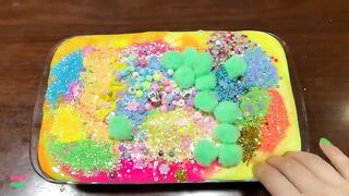 Festival of Colors - Mixing Random Things Into Slime ! Satisfying Slime Videos #1040