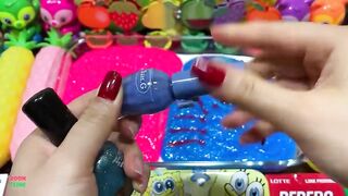 Festival of Colors - Mixing Random Things Into Glossy Slime ! Satisfying Slime Videos #1036