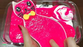 PINK SLIME - Mixing Random Things Into Slime !! Satisfying Slime Videos #1029
