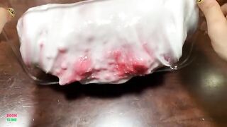 RED COKE Slime !! Mixing Random Things Into Slime !! Satisfying Slime Videos #1018