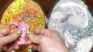 Gold and Silver !! Mixing Random Things Into Slime !! Satisfying Slime Videos  #1008