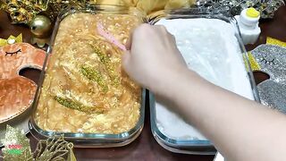 Gold and Silver !! Mixing Random Things Into Slime !! Satisfying Slime Videos #997
