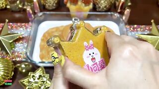 Gold In Glossy (GIG) - Mixing Gold Things Into Slime !! Satisfying Slime Smoothie Videos #979