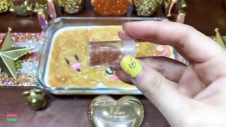 Gold In Glossy (GIG) - Mixing Gold Things Into Slime !! Satisfying Slime Smoothie Videos #979