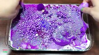 SPECIAL SERIES PURPLE SLIME !! MIXING MANY THINGS INTO NEW HOMEMADE SLIME #961
