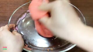Making COLOR GLOSSY Slime With Funny Piping Bags !! LOVE SLIME !! Satisfying Slime Videos #957