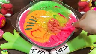 Festival of Colors !! Mixing Random Things Into SLIME !! Satisfying Slime Smoothie #937