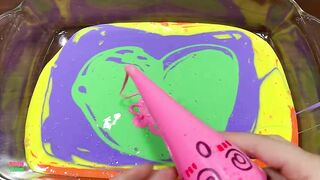 Making GLOSSY Slime With Emotion Piping Bags !! GLOSSY SLIME !! Satisfying Slime Video #933