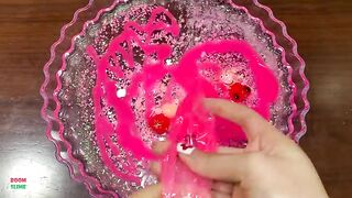 Making CLEAR Slime With Funny Piping Bags !! PINK SLIME !! Satisfying CLEAR Slime #931