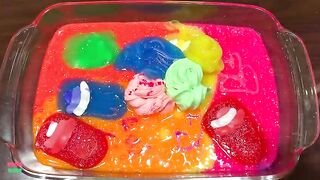 Festival of Colors !! Mixing Random Things Into HOMEMADE SLIME !! Satisfying Slime Smoothie #923