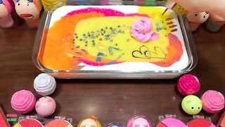 Festival of Colors !! Mixing Random Things Into GLOSSY SLIME !! Satisfying Slime Smoothie #915