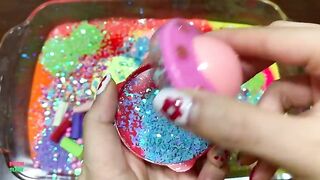 Festival of Colors !! Mixing Random Things Into HOMEMADE SLIME !! Satisfying Slime Smoothie #914