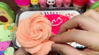 Festival of Colors !! Mixing Random Things Into GLOSSY SLIME !! Satisfying Slime Smoothie #901