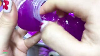 Festival of VIOLET !! Mixing Random Things Into GLOSSY SLIME !! Satisfying Slime Smoothie #895