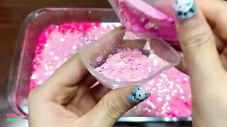 PINK Slime !! Mixing Random Things Into GLOSSY SLIME !! Satisfying Slime Smoothie #891