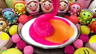Festival of Colors !! Mixing Random Things Into GLOSSY Slime !! Satisfying Slime Smoothie #877