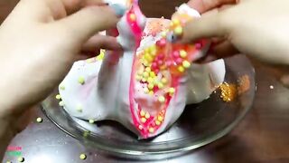 Festival of Colors !! Mixing Random Things Into GLOSSY Slime !! Satisfying Slime Smoothie #877