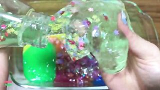 Festival of Colors !! Mixing Random Things Into STORE BOUGHT SLIME !! Satisfying Slime Smoothie #876