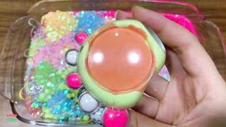 Festival of Colors !! Mixing Random Things Into Homemade Slime !! Satisfying Slime Smoothie #870