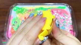 Festival of Colors !! Mixing Random Things Into Slime !! Satisfying Slime Smoothie #868