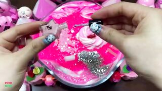 Festival of PINK !! Mixing Random Things Into GLOSSY Slime !! Satisfying Slime Smoothie #865