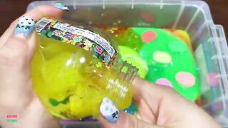 Festival of Colors !! Mixing Random Things Into Store Bought Slime !! Satisfying Slime Smoothie #842