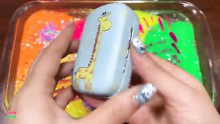 Festival of Colors !! Mixing Random Things Into Homemade Slime !! Satisfying Slime Smoothie #840