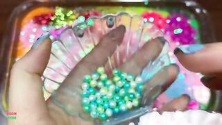 Festival of Colors !! Mixing Random Things Into Homemade Slime !! Satisfying Slime Smoothie #840