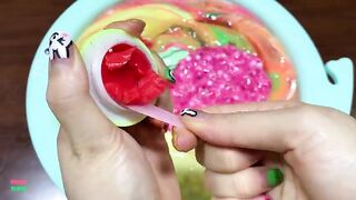 Festival of Colors !! Mixing Random Things Into Homemade Slime !! Satisfying Slime Smoothie #818