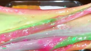 Festival of Colors !! Mixing Random Things Into Slime !! Satisfying Slime Smoothie #813