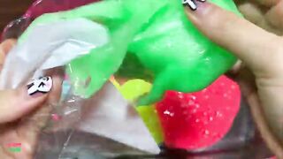 Festival of Colors !! Mixing Random Things Into Slime !! Satisfying Slime Smoothie #807