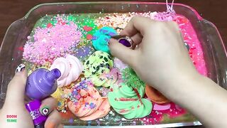 Festival of Colors !! Mixing Random Things Into Slime !! Satisfying Slime Smoothie #805