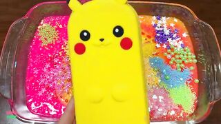 Festival of Colors !! Mixing Random Things Into Slime !! Satisfying Slime Smoothie #803
