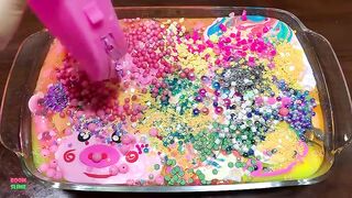Festival of Colors !! Mixing Random Things Into Slime !! Satisfying Slime Smoothie #794