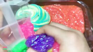 Festival of Colors !! Mixing Random Things Into Slime !! Satisfying Slime Smoothie #789
