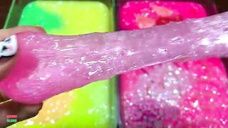 Festival of Colors !! Mixing Random Things Into Homemade Slime !! Satisfying Slime Smoothie #785